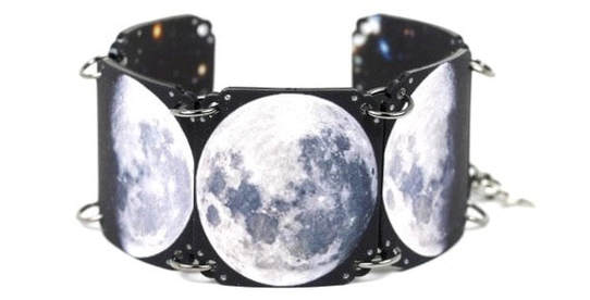 Space- Universe Moon - Moon Phase -Bracelet - Mamas Little Babies