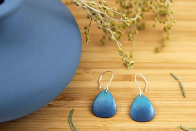 Iris Willow - Earrings - SFetsy - Indie Holiday Emporium - Shop Small - Etsy Local
