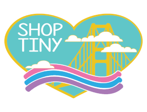 Shop Tiny Graphic By Leah Jachimowicz from Coffee n Cream Press sfetsy shopsmall shop tiny