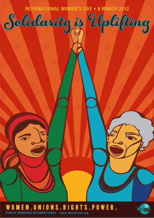  Favianna Rodriguez, International Women's Day, Women, Unity, Protest, She Resisted, Female, matriarchy, Female Empowered, Politics, Community, Solidarity