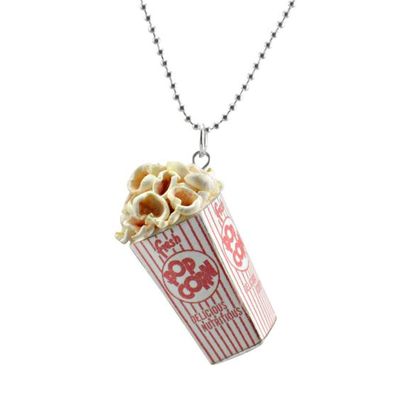 Decadent Minis -Scented -Popcorn -Charm -Necklace