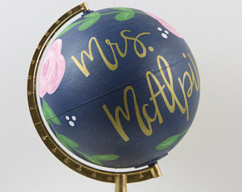 Glitter Globe Boutique - Sparkle - Hand Painted Globes -civic center commons - bay area artist - sf events 
