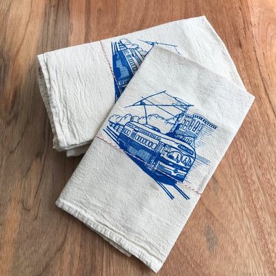 
Flour Sack Dish Towel from The Heated Shop Local - Bay Area - San Francisco - WeAreInCommons - CivicCenter